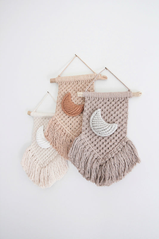 Crescent Moon Wall Hanging